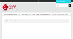 Desktop Screenshot of antivirus-gdata.fr